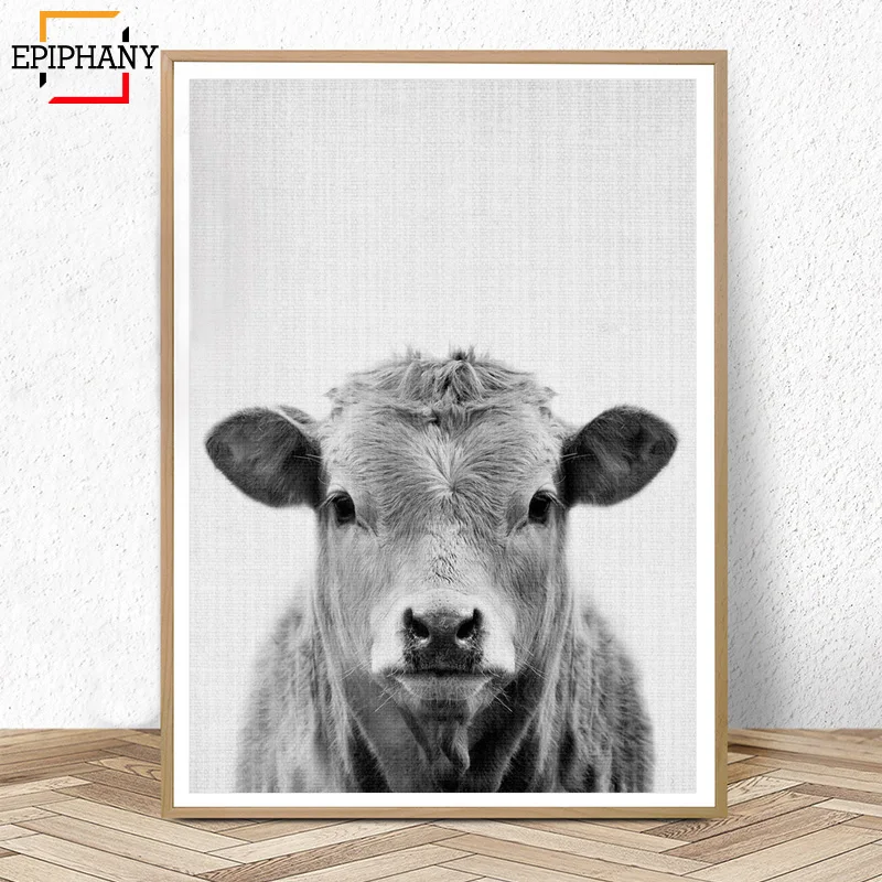 Декор для фермерского дома корова ягненок утка свинья животные рисунок на стену