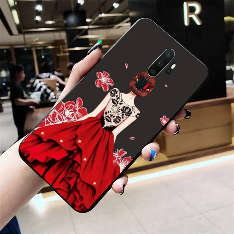 

Muslim Islamic Gril Eyes Phone Case For Oppo Reno2 Z 2Z Realme5 6 Pro R9S 11 Plus 15 17 Pro