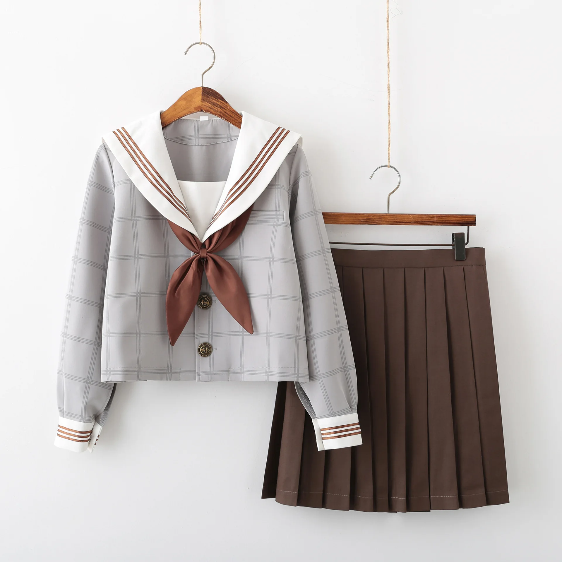 Школьная форма для студентов японская школьная аниме костюм моряка топы +