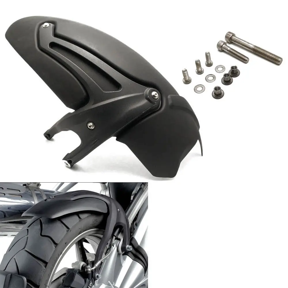 Черное заднее крыло брызговик для колеса 2008 2009 2010 2011 2012 BMW R1200GS аксессуары