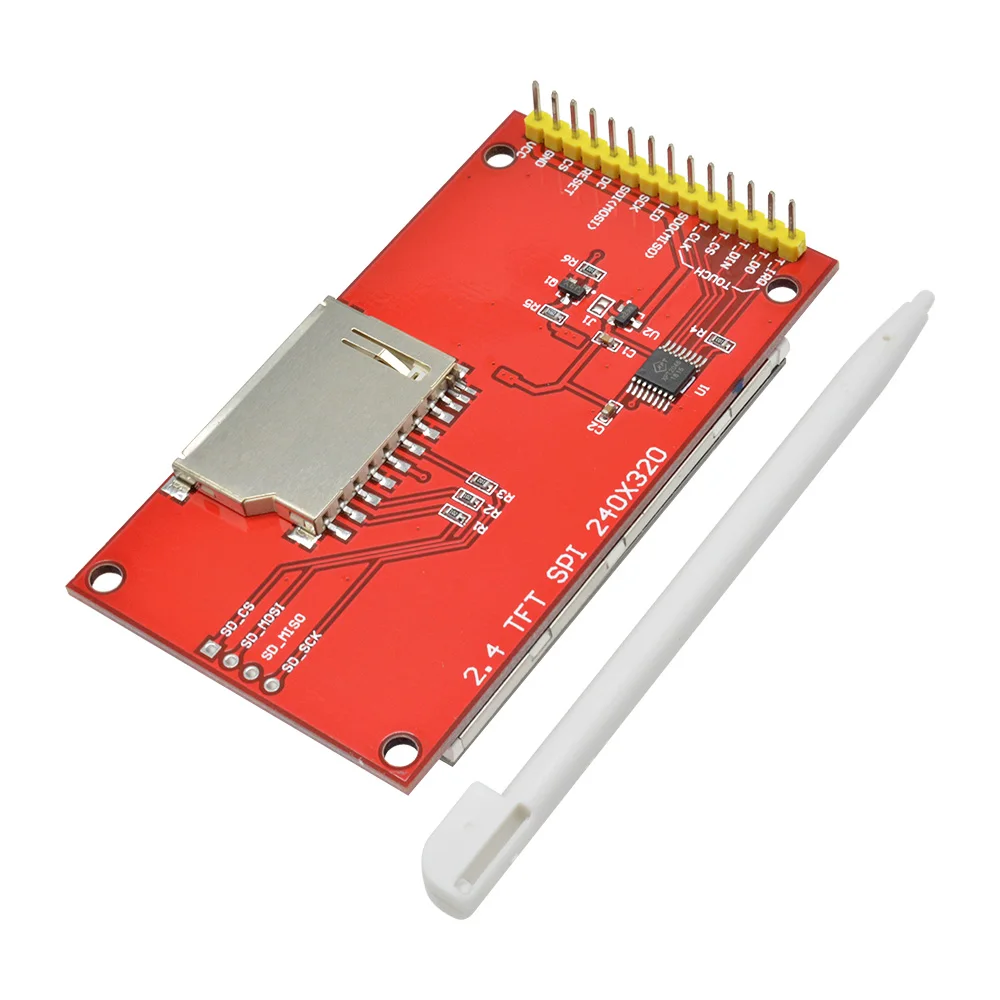 2 4 дюймовый TFT сенсорный модуль 240x320 &quotSPI LCD Сенсорная панель Серийный порт с PBC
