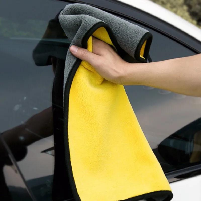 

30x60CM Car Washing Cleaning Towels Car Coral Fleece Auto Wiping Rags Efficient Super Absorbent Microfiber Cleaning Cloth Home