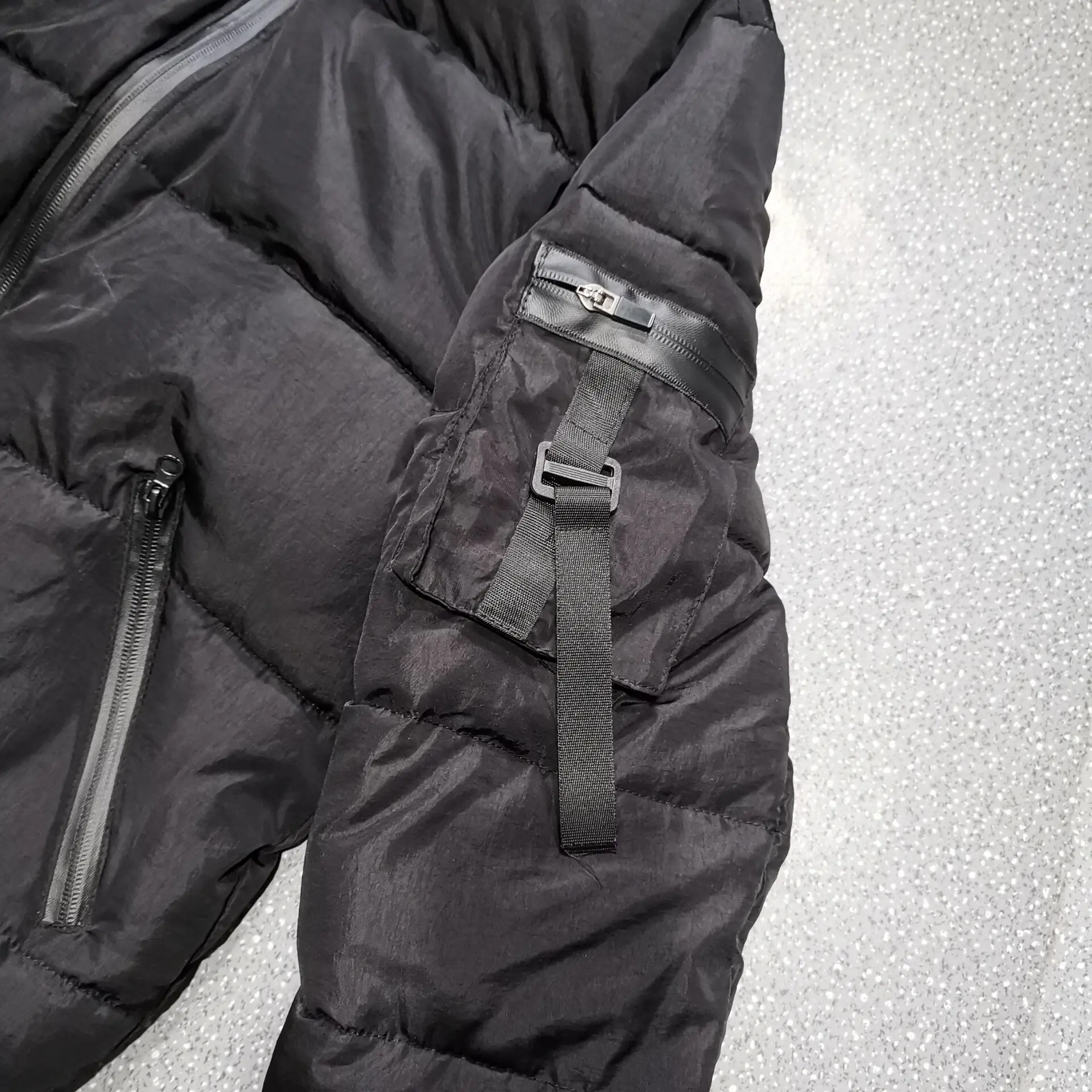 ZOGAA 2021 Winter New Warm Cotton Coat Male Muscle Fitness Brother Trend Fitness Casual Coat Men's Cotton Coat