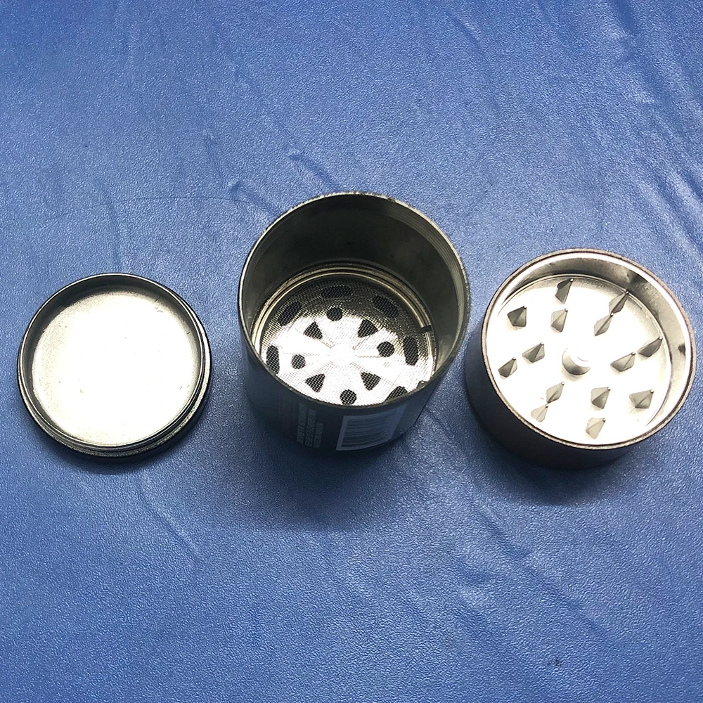 

5Pcs Metal Tobacco Grinder 44mm Battery Shape Diameter Smoke Herb Crusher Cigarette Smoking Accessories Grinders Amoladora Pipe