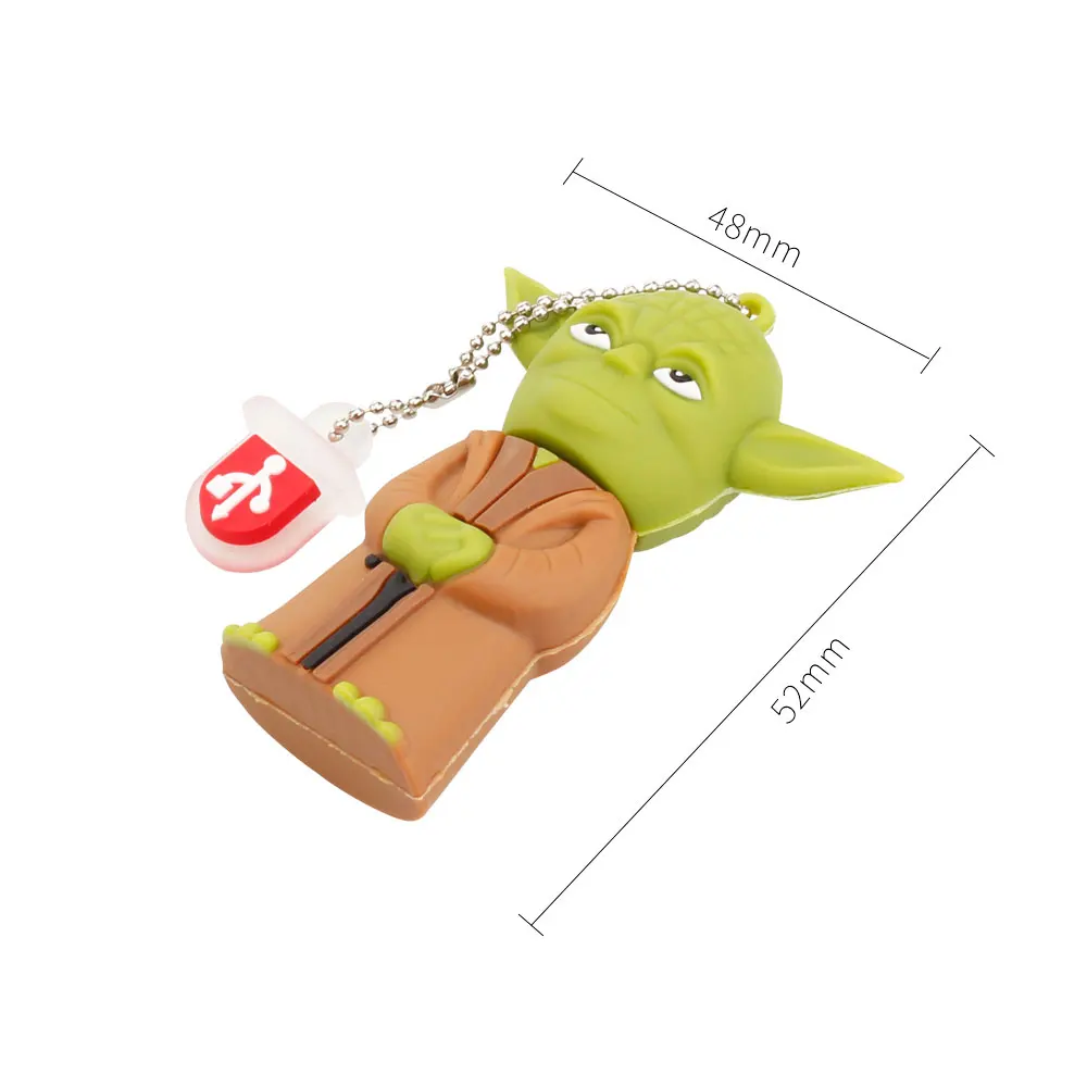 Флешка USB 64GB Флешка в форме героя мультика Звездные войны Дарт Вейдер 128GB 32GB 16GB 8GB4GB Флешка USB флеш-накопитель