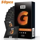 Презервативы мужские из натурального латекса, с пупырышками, стимуляция точки G, задержка эякуляции, 50 шт.