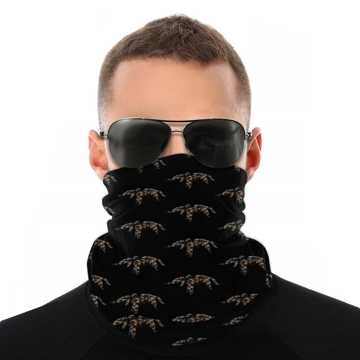 

Шарфы Tarantula, маска на шею и лицо для мужчин и женщин, шарфы на Хэллоуин, Балаклава, банданы, защитные головные уборы, Велоспорт, туризм