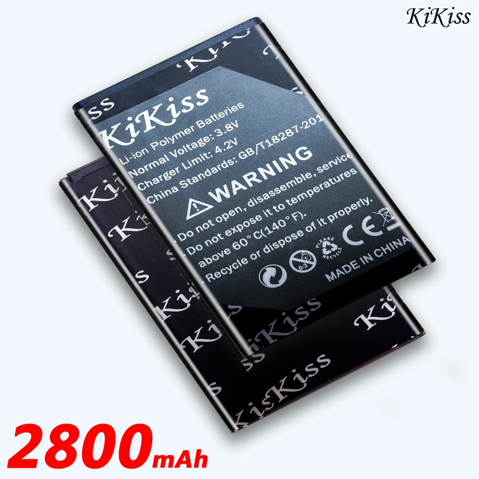 KiKiss BL 4UL литий ионный полимерный аккумулятор Батарея 2800mAh для Nokia Asha 225 Asha225 RM 1011 1126