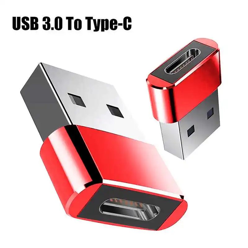 

USB A To Type C OTG Adapter USB Adapter Type C Standard Charging Data Transfer USB OTG Converter