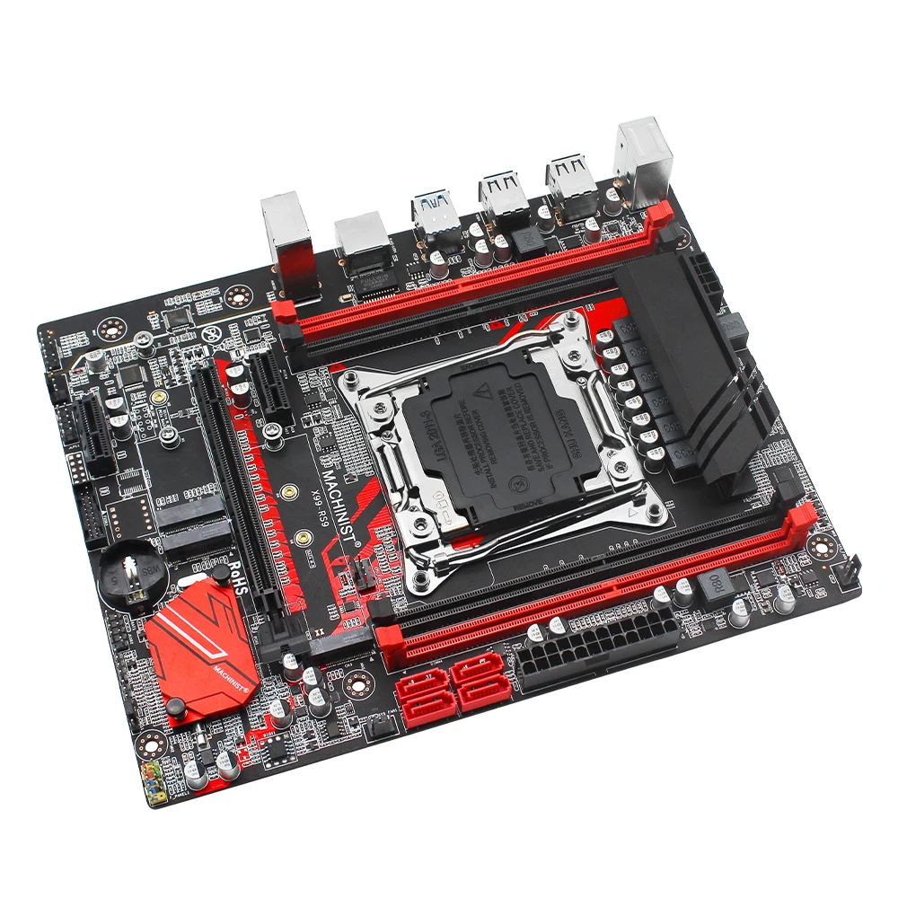 Billig X99 Motherboard LGA 2011-3 Set Kit Mit Intel Xeon E5 2630 V3 Prozessor DDR4 32GB(4*8GB) 2666mhz RAM Speicher M-ATX X99-RS9