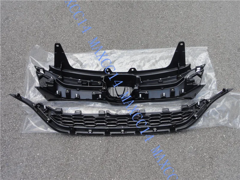 Передний бампер хром верхний + Ближний решетка наборы для Хонда сrv CR-V 2015 2016 |