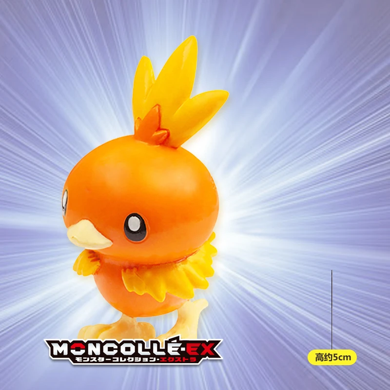 Takara Tomy Pokemon monglue-EX Sun Moon 4 см мини-игрушка Коллекционная Фигурка Asia-04 Torchic | Игрушки и