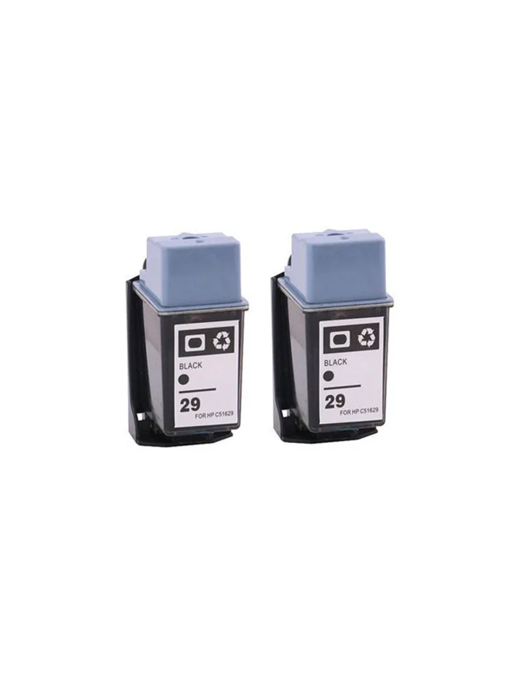 2x чернильные картриджи совместимые с hp29 51629A для 29 Deskjet 600 600c 660c 670c 670tv 672c