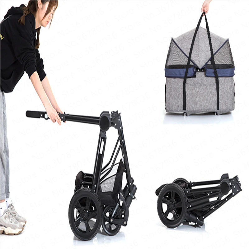 17% большая коляска для домашних животных Высококачественная прогулочная собак