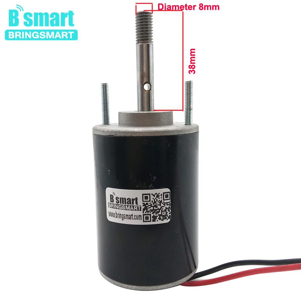 Высокоскоростной электродвигатель постоянного тока Bringsmart 12 В 3500 об/мин