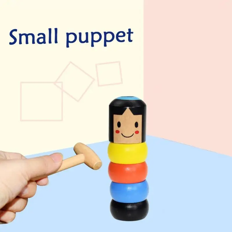 Прямая поставка Небьющийся неувядающий неувядающийся маленький деревянный