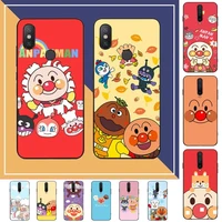 japan cartoon cute anpanman phone case for redmi note 8 7 9 4 6 pro max t x 5a 3 10 lite pro