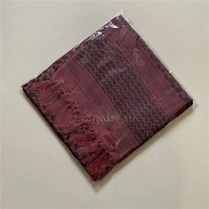 14Colors Muslim Traditional Men Hijab Scarf Caps Islamic Plaid Turban Dubai Male Military Headband Prayer Hat Ramadan | Тематическая