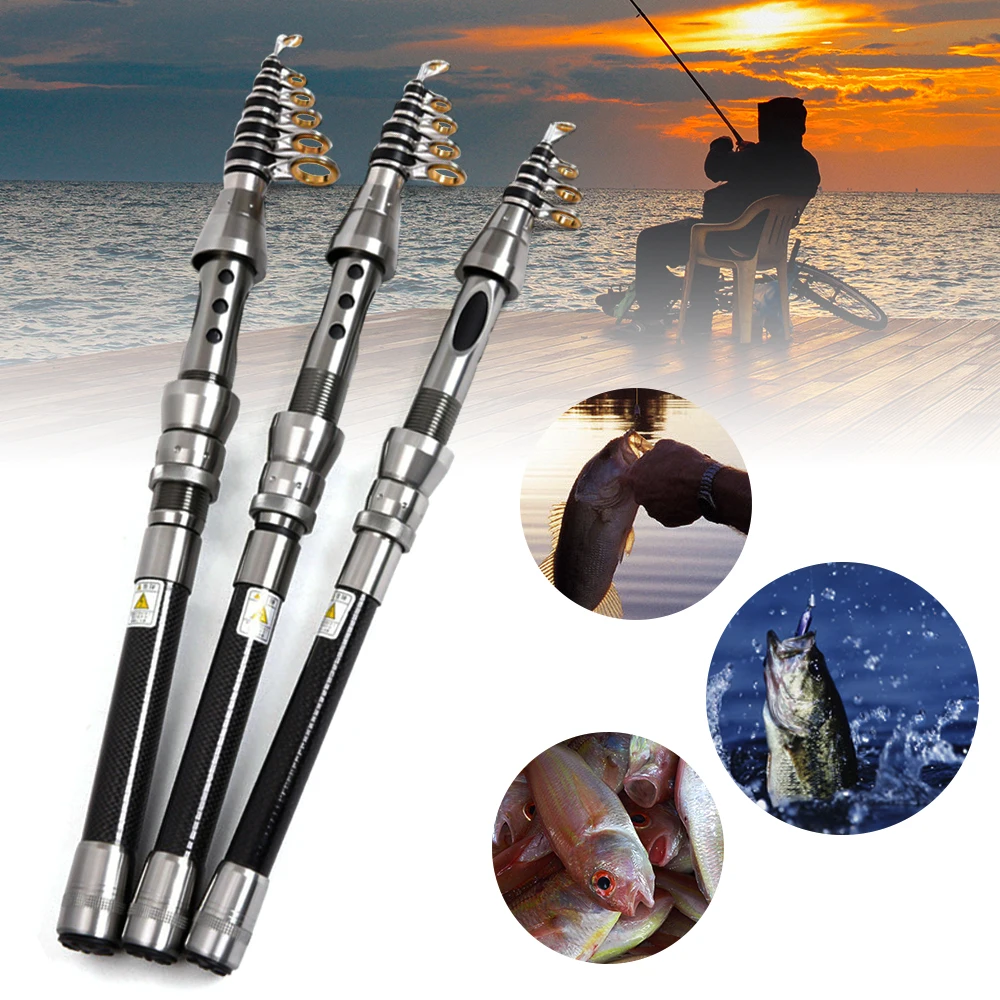 1 5 м 2 4 М удочка для ловли карпа жесткое углеродное волокно телескопическая