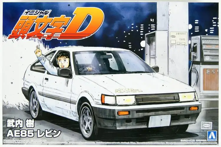 1/24 начальный D Takeuchi дерево AE85 Левин 05734