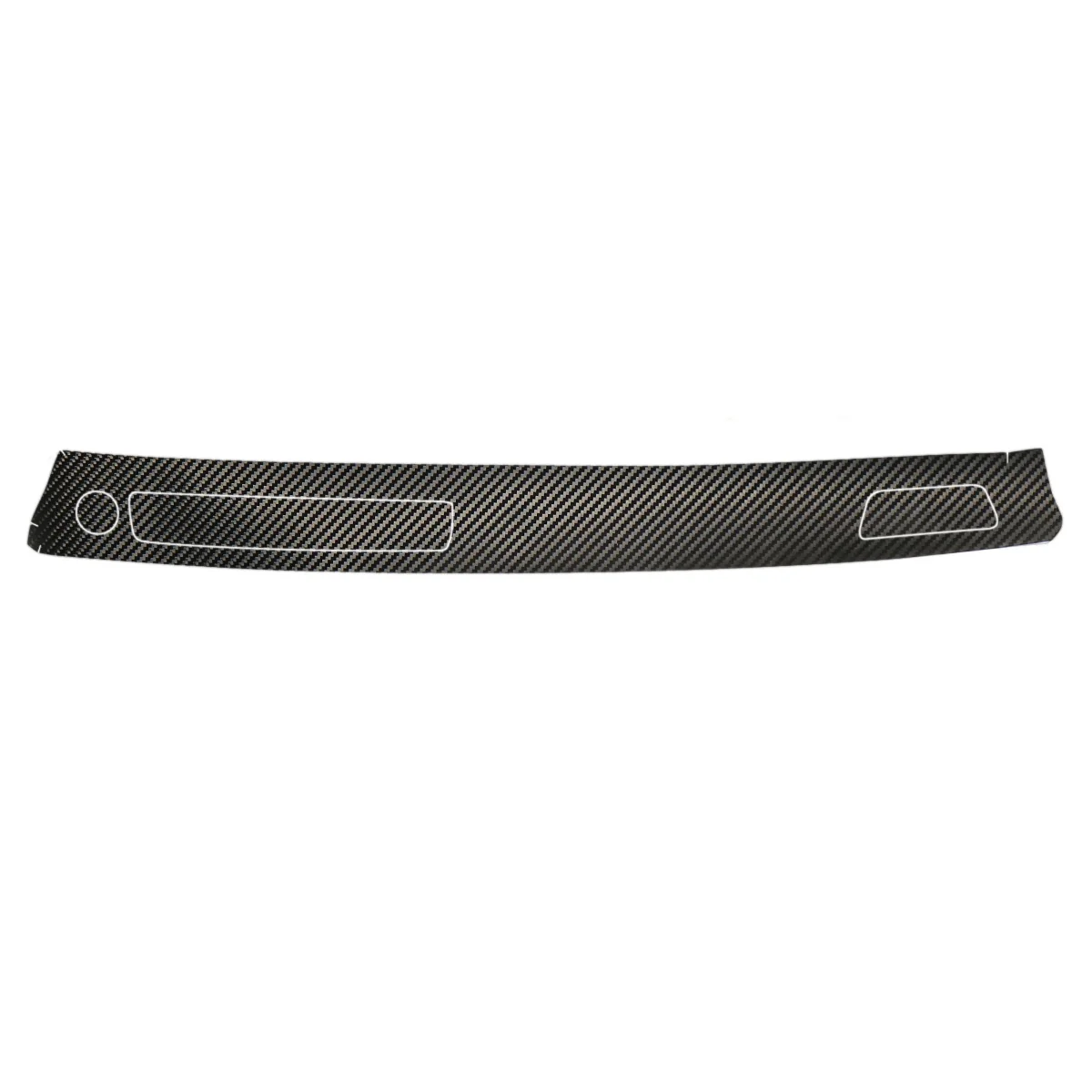 

NEW 1 Set 5D Carbon Fiber Patern Carbon Fiber Interior Sticker Vinyl Center Console Trim For BMW 3 Series E92