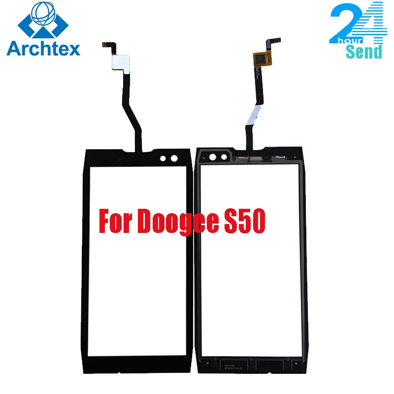 

For Original Doogee S50 Touch Screen Panel Glass Lens Digitizer Sensor +Tools 100% Test Stock