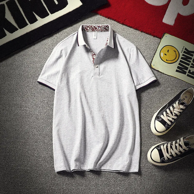 2020 Брендовые мужские футболки поло рубашка Для мужчин дизайнерские хлопковые