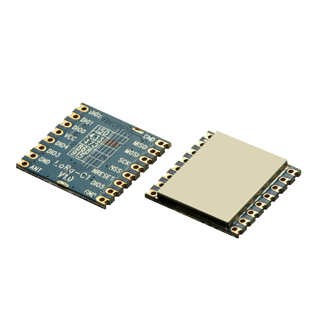 2 шт./лот LoRa1278-C1 100 мВт 4 км большой диапазон SX1278 LoRa Chip 433 МГц TX/RX беспроводной модуль