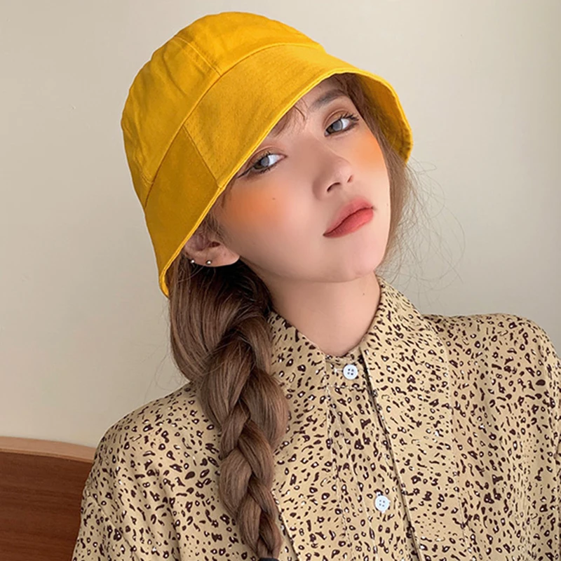 Панама унисекс однотонная солнцезащитная дышащая для рыбалки путешествий в