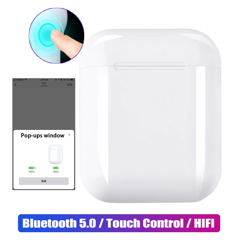I900 TWS всплывающие Bluetooth 5,0 наушники стерео гарнитура бас сенсорный контроль беспроводные наушники PK i7 i10 i12 i50 i30 i60 i100 i900TWS