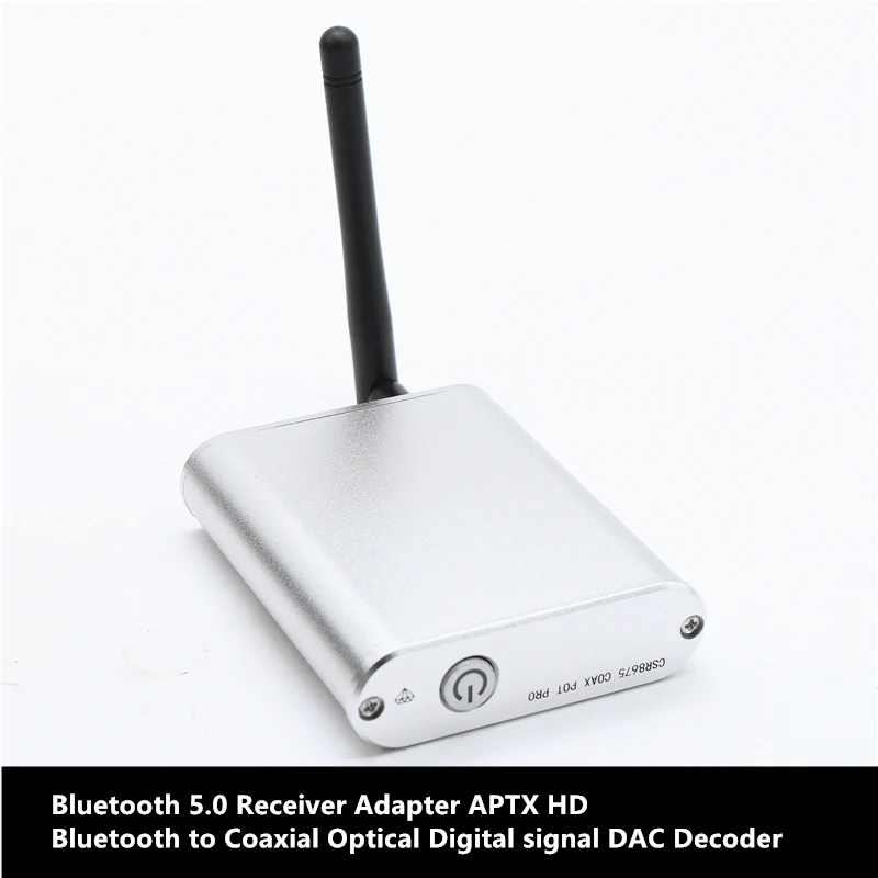 CSR8675 Bluetooth V5.0 адаптер приемника APTX HD коаксиальный Оптический цифровой сигнал | Отзывы и видеообзор