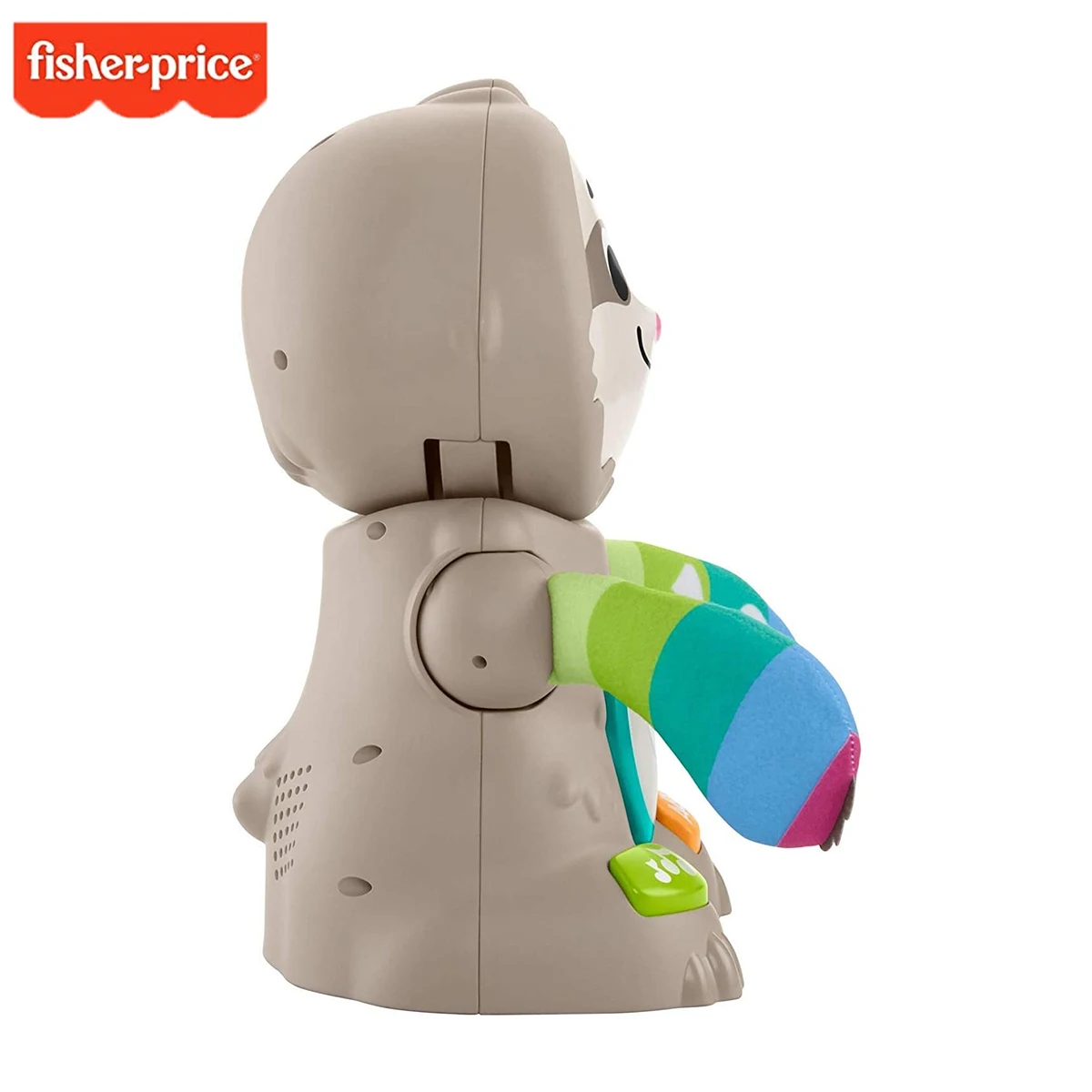 Fisher Price плавное движение Ленивец интерактивные Обучающие игрушки с музыкальными