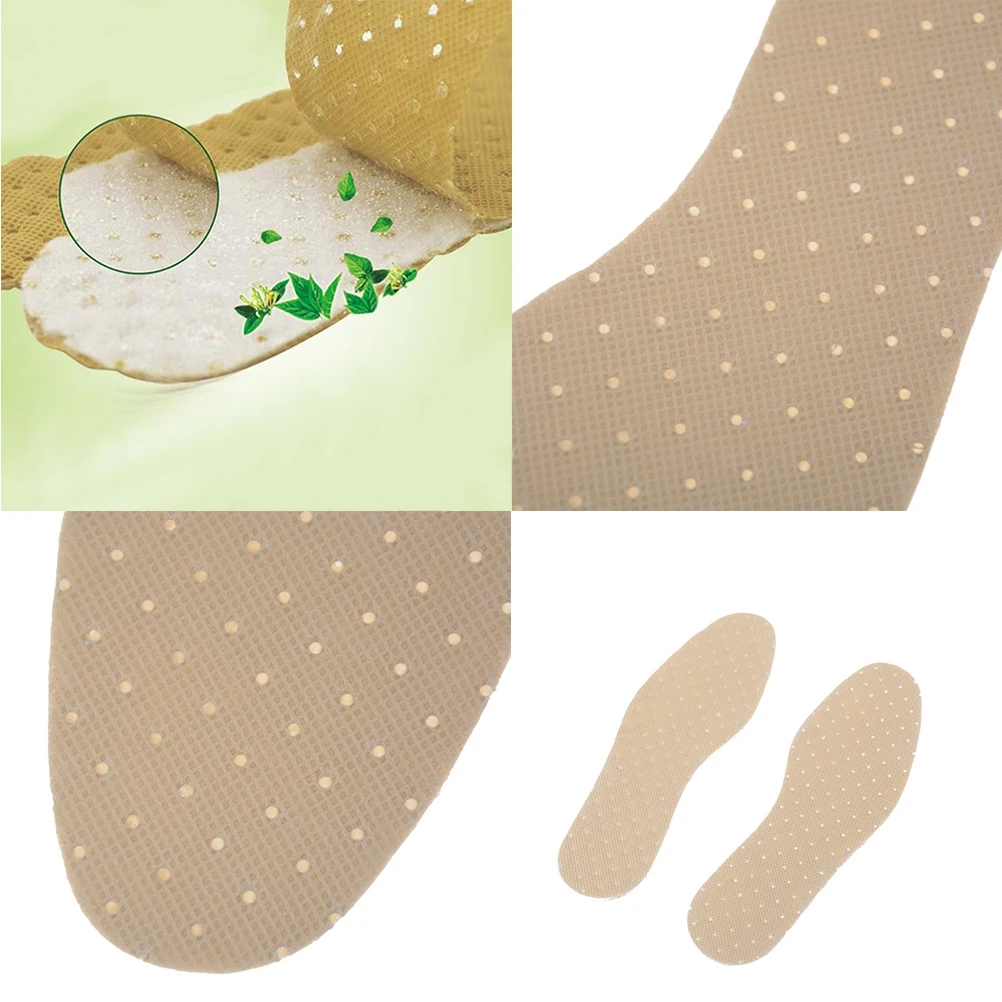 

1Pair Deodorant Insoles Light Weight Shoes Pad Absorb Sweat Summer Breathable Shoes Pad Cushion Foot Care Tools