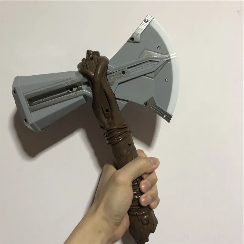 Thor Axe Hammer Stormbreaker звуковое освещение флэш-оружие для косплея роль в фильме детские игрушки Тор громовой Молот гравитационная индукция
