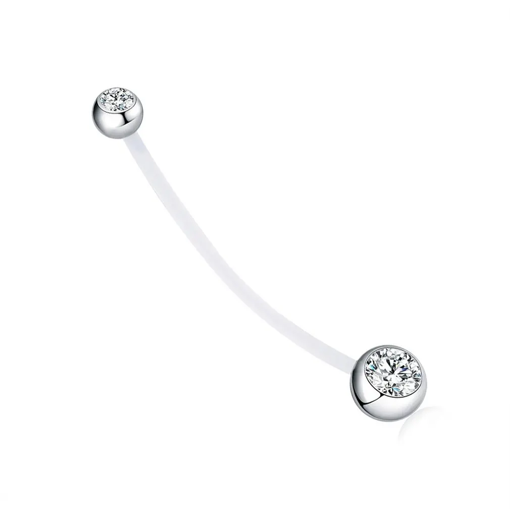 Anti Allergy Navel Surgical Belly Button Rings Piercing Ring For Woman Body Jewelry Barbell | Украшения и аксессуары