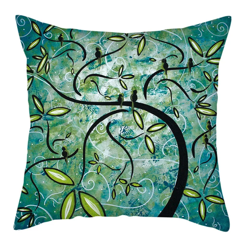 Наволочки Fuwatacchi с принтом увядших веток наволочки звездного неба для подушек