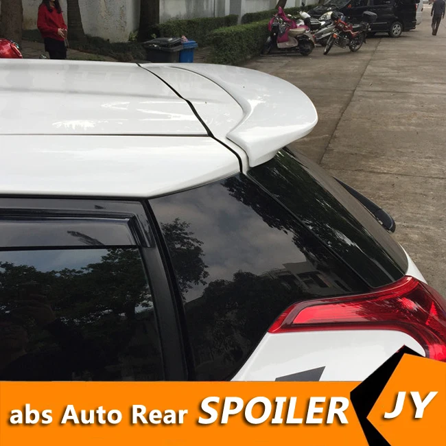 

Спойлер для TOYOTA Yaris 204-2016, высококачественный спойлер Yaris из АБС-пластика, автомобильный спойлер заднего крыла, цвет, задний спойлер