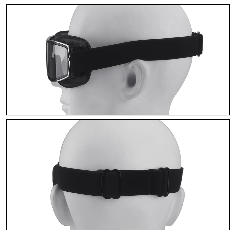 LEEPEE очки для мотокросса маска пылезащитные мотоциклетные шлем в стиле стимпанк