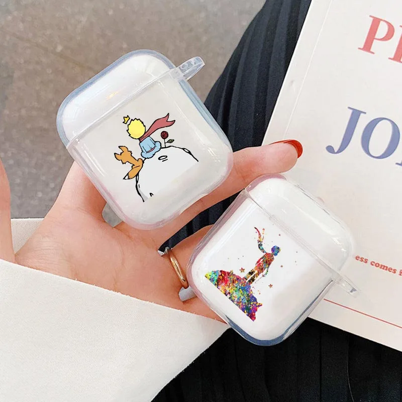 Модные аксессуары для беспроводных наушников Little Prince Prin чехол Apple airpods s 1 2 мягкий