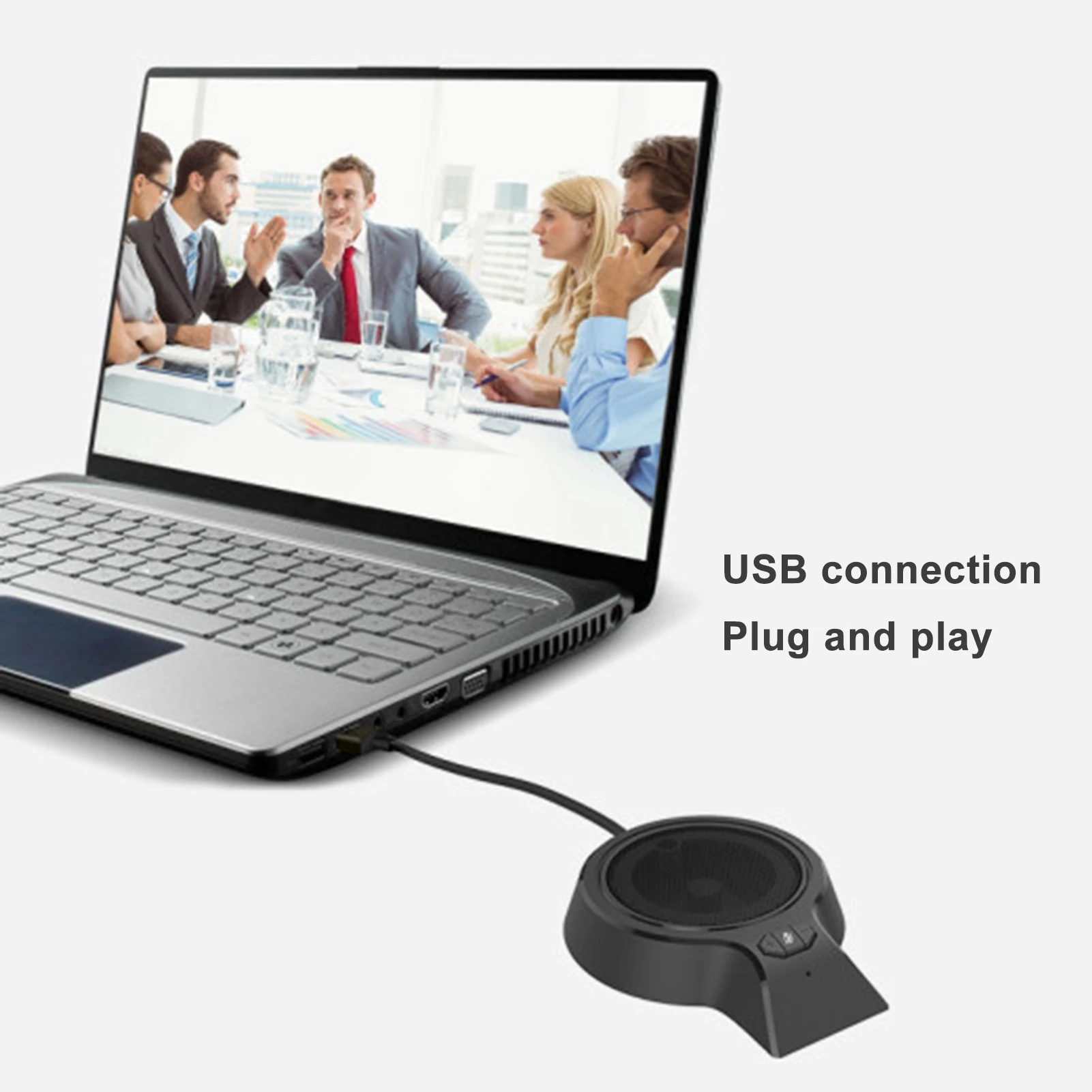 

High Quality Portable USB Computer Mic Mute USB omnidirectional microphone video conference microphone webcast microphone Hot