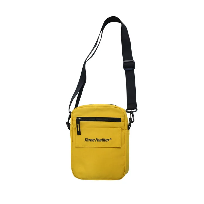 waterproof cellphone crossbody messenger bags for men bolso hombre bandolera man shoulder sling bag sacoche homme boy yellow |