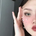 Алмазная подводка для глаз, тени для век, макияж для лица, наклейки в форме жемчуга ювелирных изделий, украшения для боди-арта, праздничные инструменты для макияжа