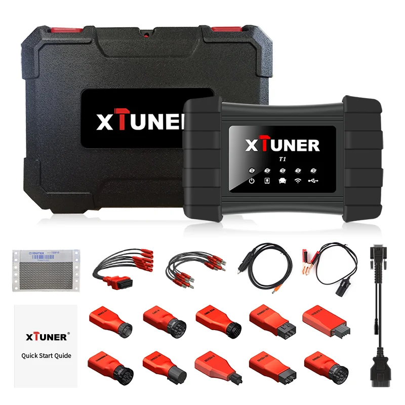 Сканер для диагностики тяжелых грузовиков Xtuner T1 Автомобильный сканер ABS подушка