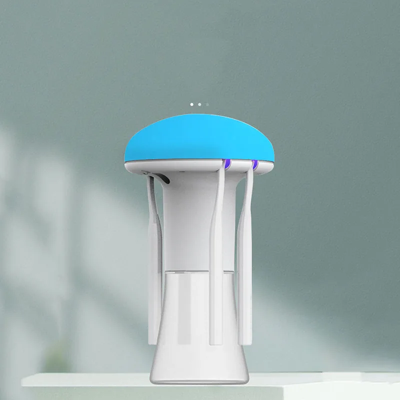 

Two-In-One Sutomatic Induction Soap Dispenser Foam Mobile Phone Washing Toothbrush Disinfection Rack