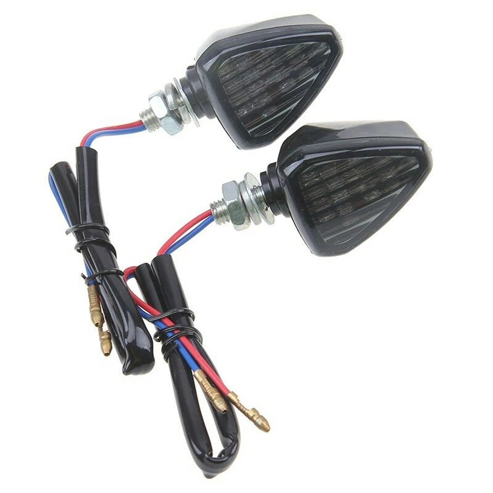 

Светодиодный мотоцикл новые универсальные Треугольники Янтарный индикаторы Сигнальные огни