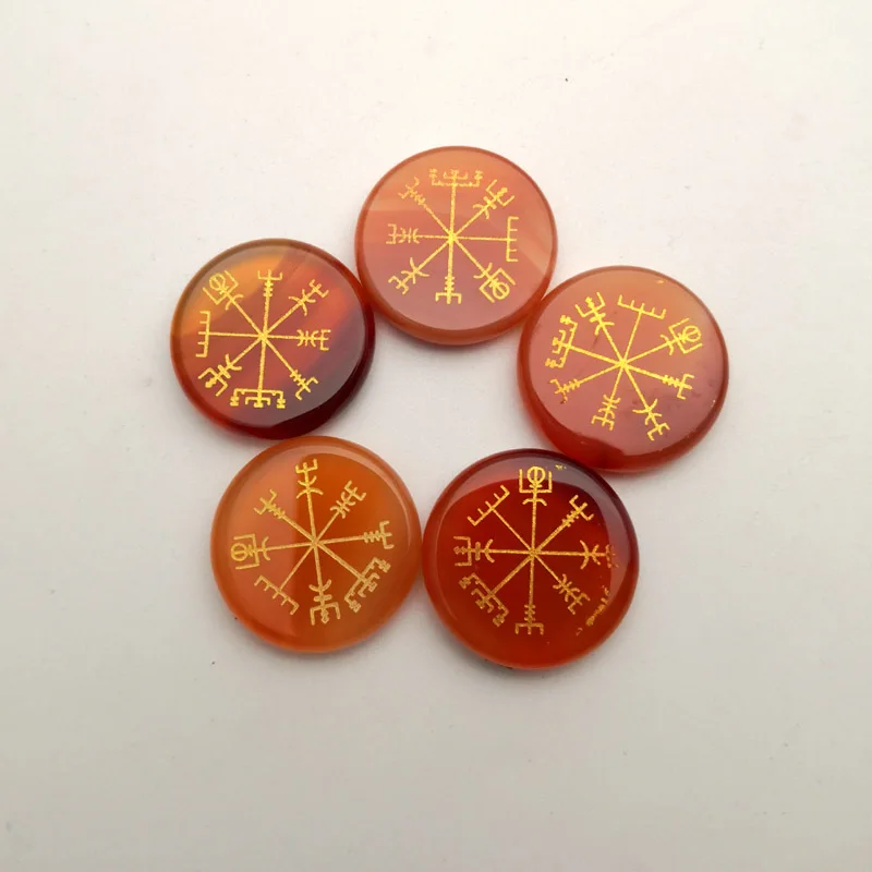 Модные розы кварцевые тигровый глаз натуральный камень Vegvisir Викинг Компас руны