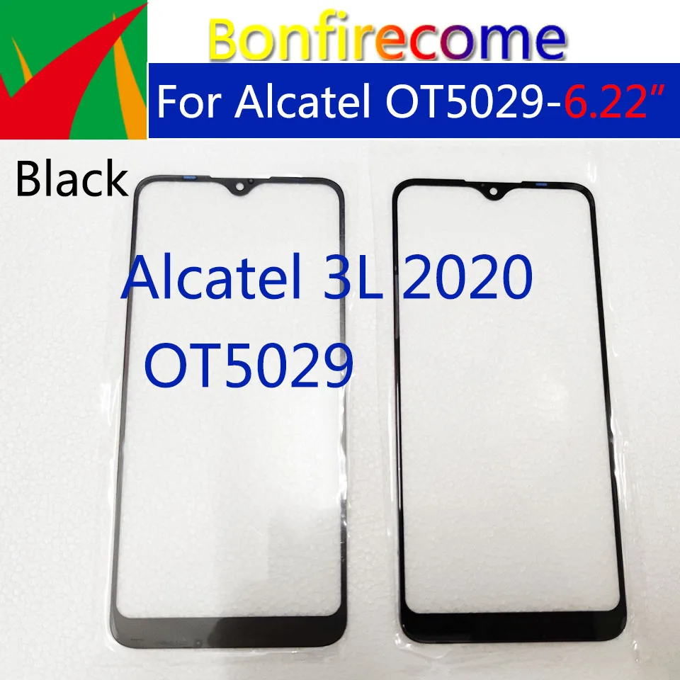 Стекло для сенсорного экрана Alcatel 3L 2020 OT5029 OT 5029 5029D 5029Y 5029U, внешнее стекло для ЖК-дисплея, 10 шт./партия