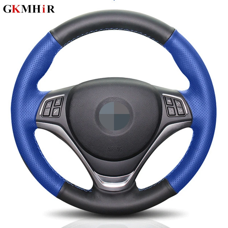 DIY черные сапоги из натуральной кожи ручной работы чехол рулевого колеса