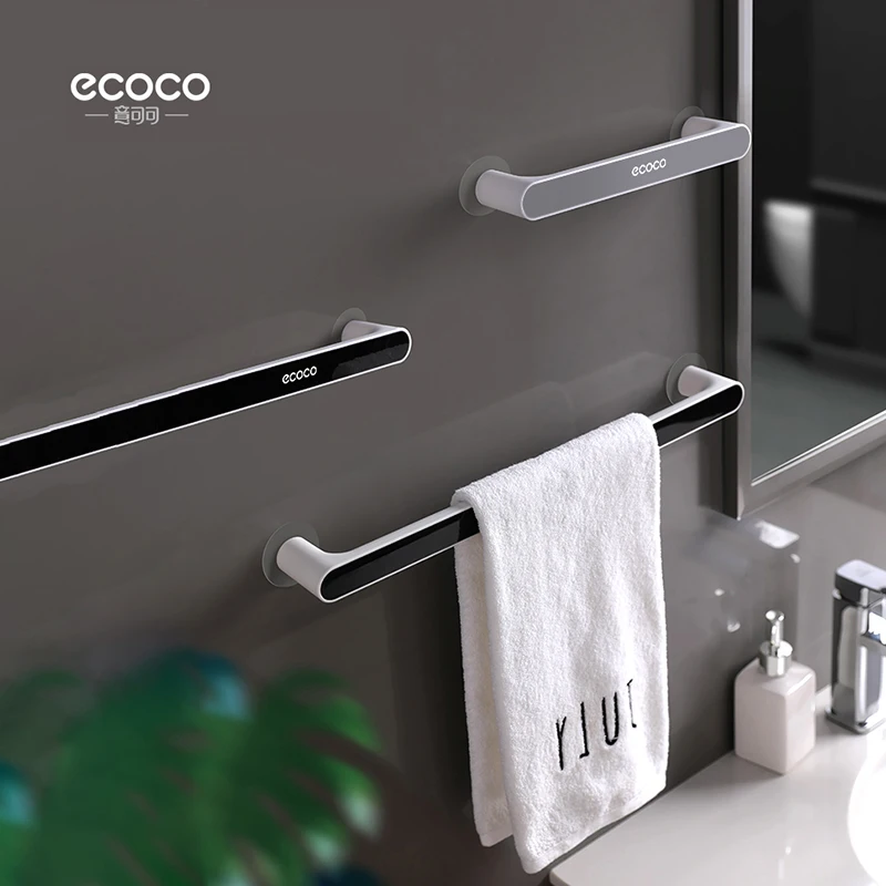 Вешалка для хранения полотенец ECOCO ванной комнаты настенная вешалка Хранения