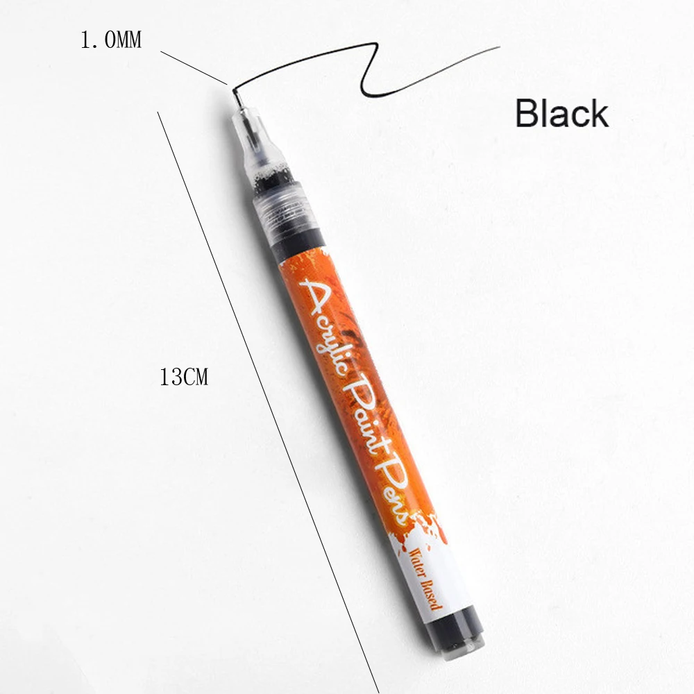 1 шт. ручка для дизайна ногтей граффити водостойкая кисть рисования подводка DIY